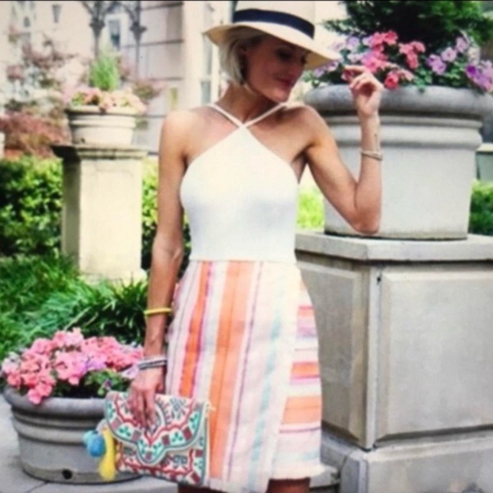Hutch Anthropologie Kalyn Halter Dress Size 6